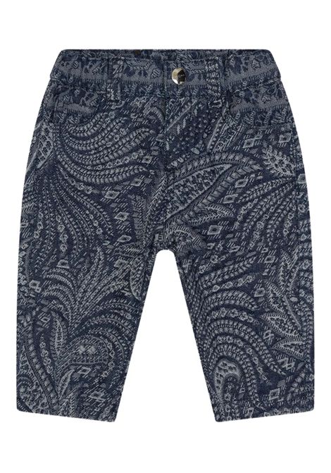 Jeans con stampa ETRO KIDS | GX6510 D0122620BC